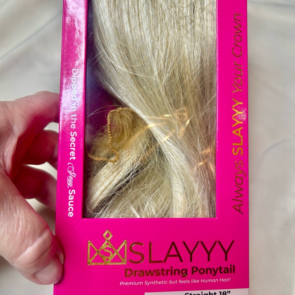 SLAYYY Drawstring Ponytail - Picture 6 of 6